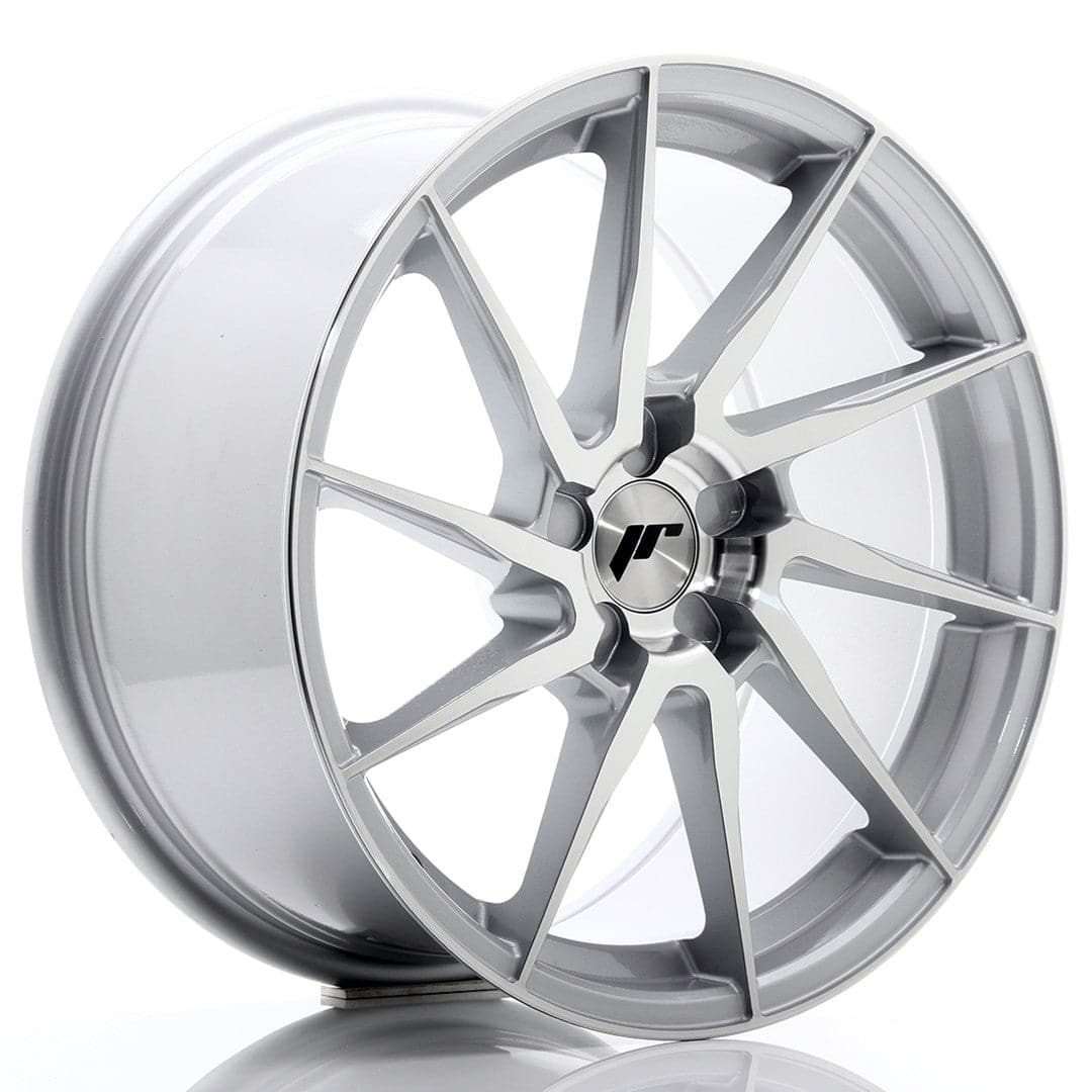 Alu kola Japan Racing JR36 18x9 ET20-48 5H BLANK Silver Brushed Face WheelsUp