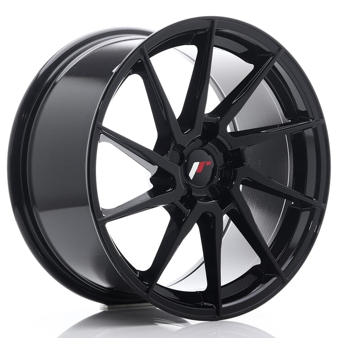 Alu kola Japan Racing JR36 18x9 ET20-48 5H BLANK Gloss Black WheelsUp