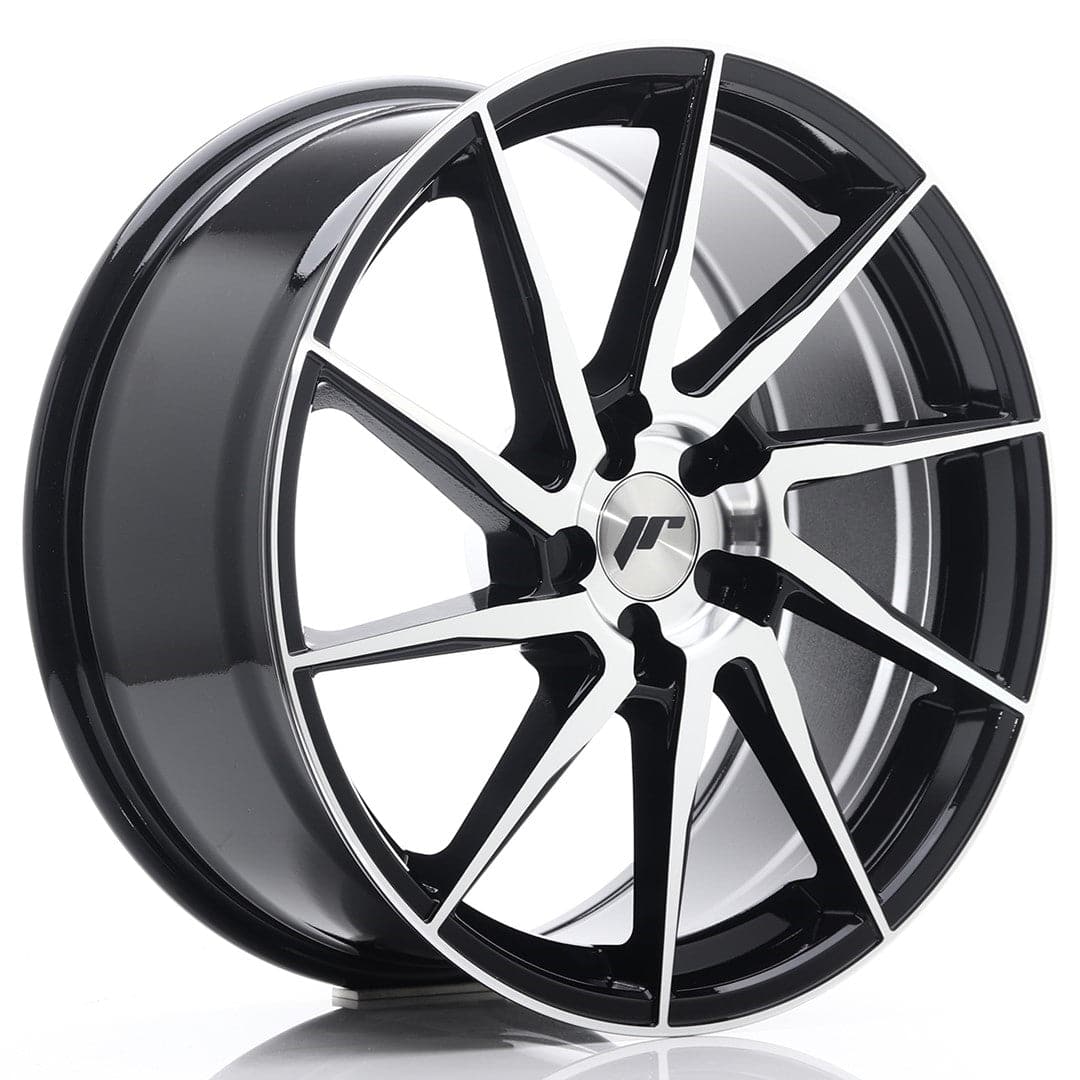 Alu kola Japan Racing JR36 19x8,5 ET20-50 5H BLANK Gloss Black Machined Face WheelsUp