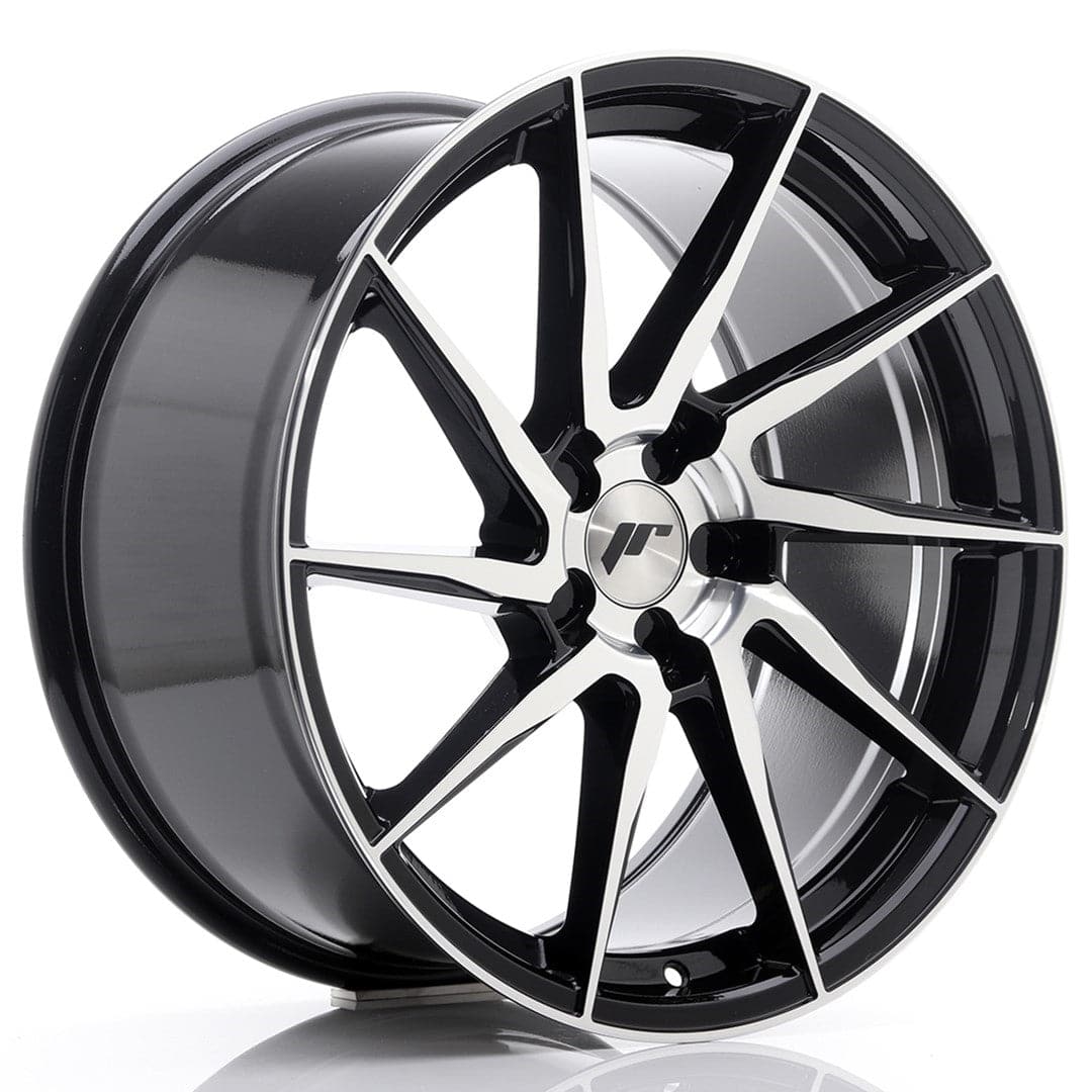Alu kola Japan Racing JR36 19x9,5 ET20-45 5H BLANK Gloss Black Machined Face WheelsUp