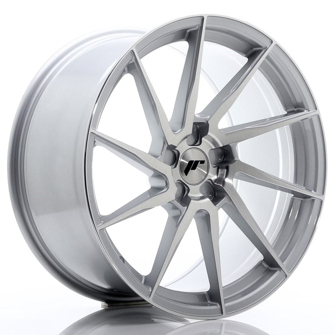 Alu kola Japan Racing JR36 20x10 ET20-45 5H BLANK Silver Brushed Face WheelsUp