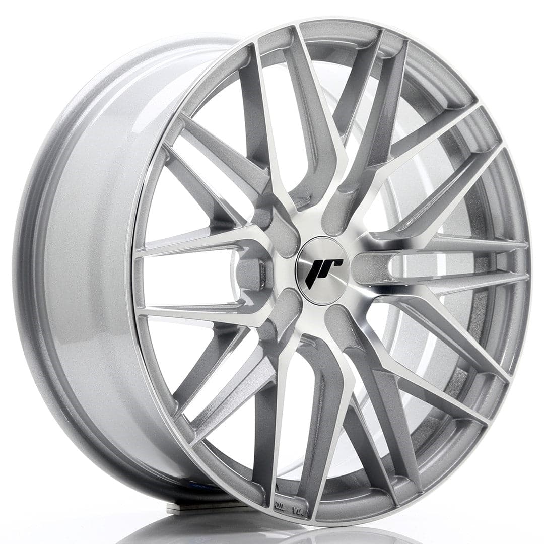 Alu kola Japan Racing JR28 18x7,5 ET20-40 BLANK Silver Machined Face WheelsUp