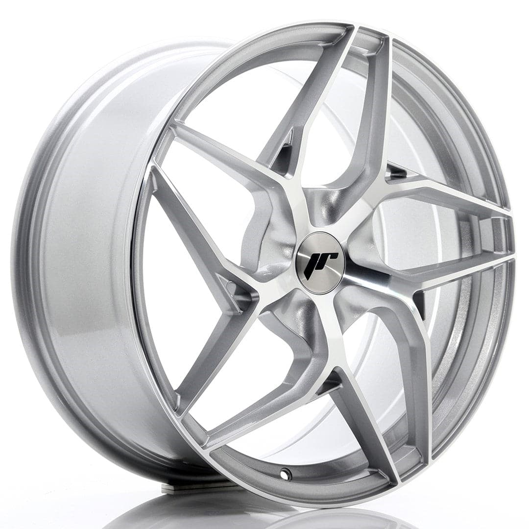 Alu kola Japan Racing JR35 19x8,5 ET20-45 5H BLANK Silver Machined Face WheelsUp