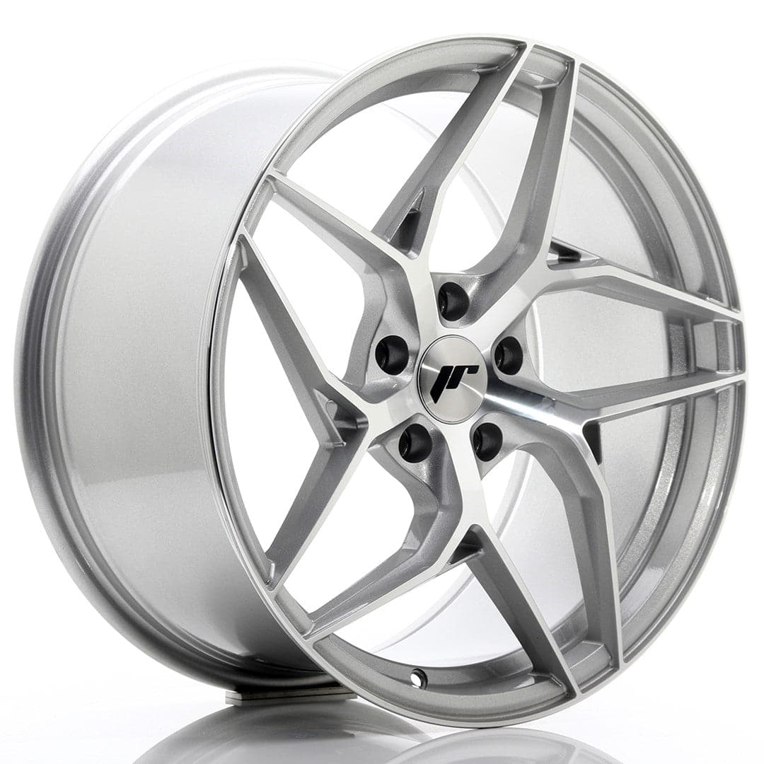 Alu kola Japan Racing JR35 19x9,5 ET45 5x112 Silver Machined Face WheelsUp