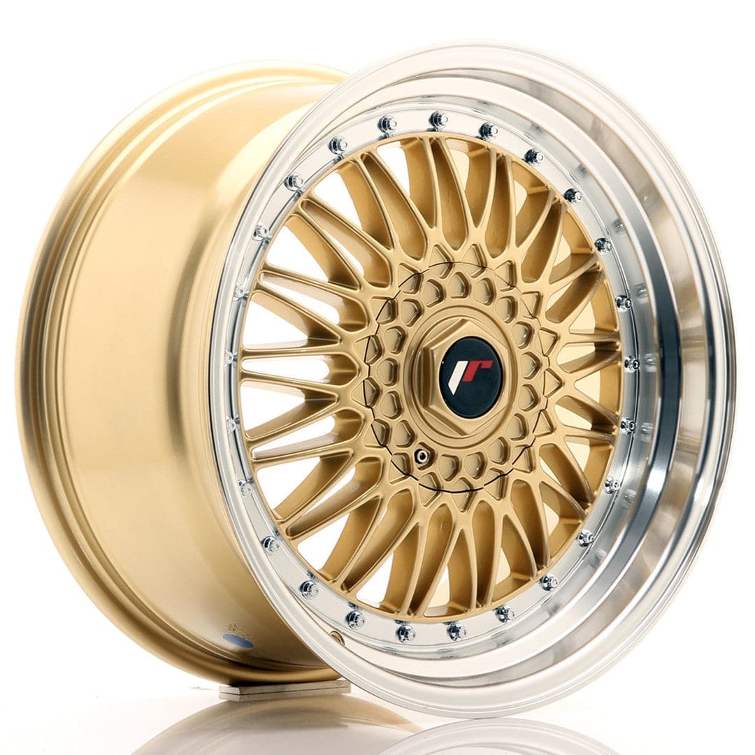 Alu kola Japan Racing JR9 18x9 ET20-40 BLANK Gold w/Machined Lip WheelsUp