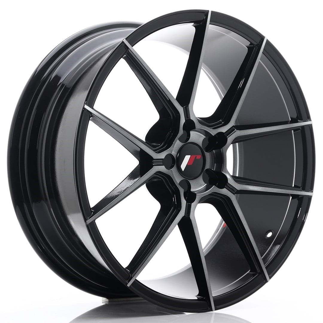 Alu kola Japan Racing JR30 20x8,5 ET20-42 5H BLANK Black Brushed w/Tinted Face WheelsUp