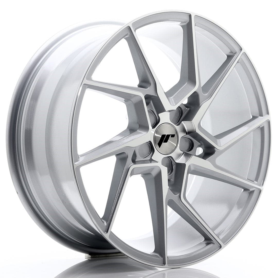 Alu kola Japan Racing JR33 20x9 ET20-48 5H BLANK Silver Machined Face WheelsUp