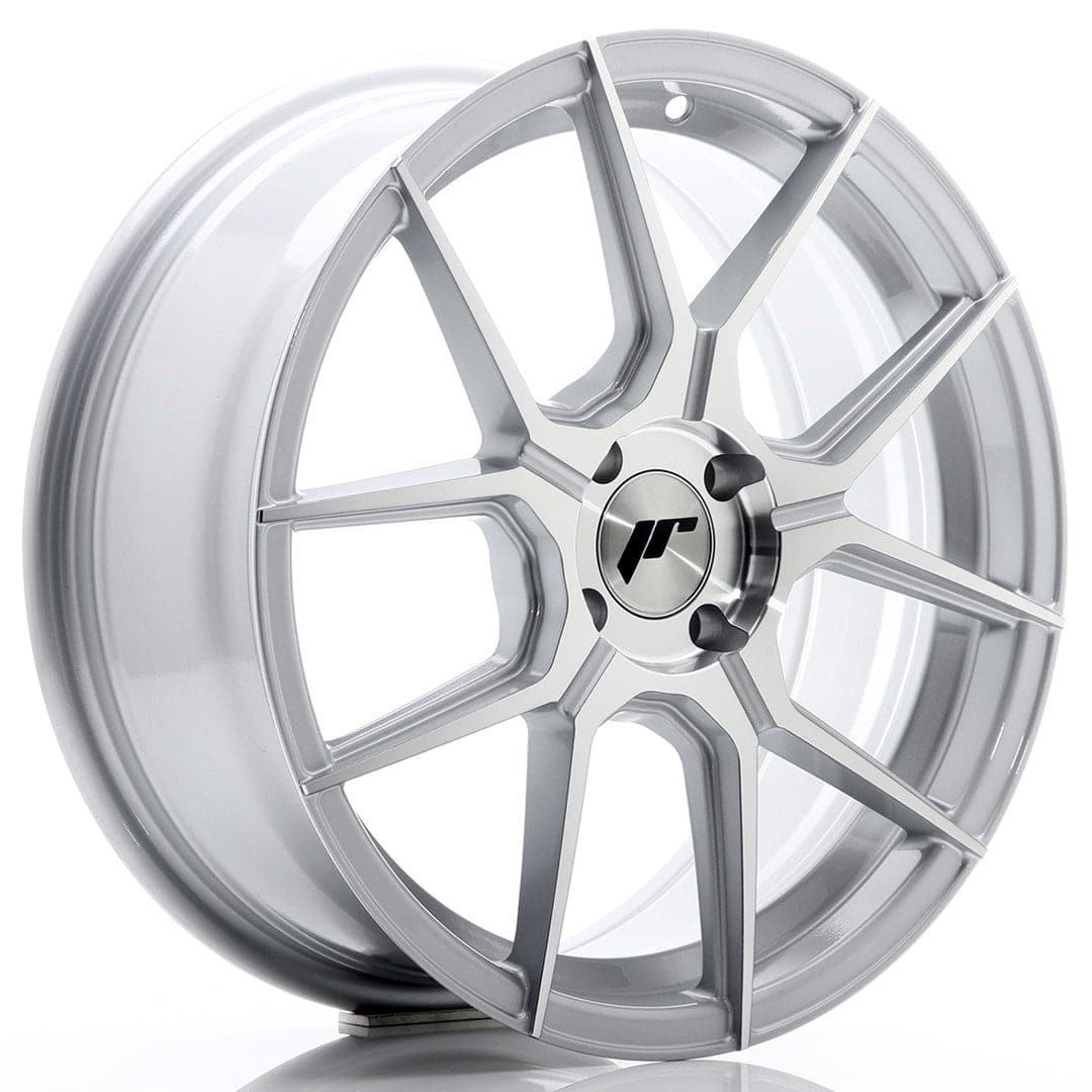 Alu kola Japan Racing JR30 17x7 ET40 4x100 Silver Machined Face WheelsUp