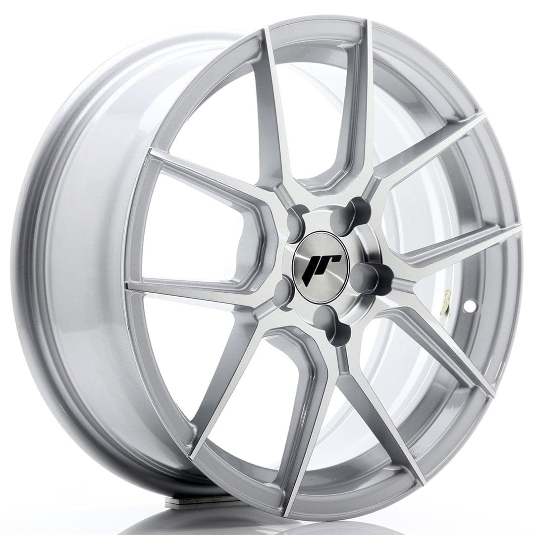 Alu kola Japan Racing JR30 17x7 ET20-40 5H BLANK Silver Machined Face WheelsUp