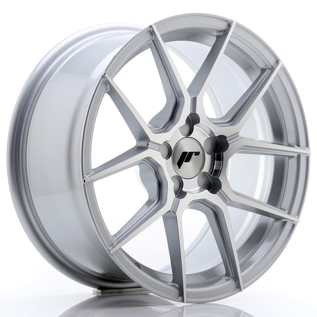 Alu kola Japan Racing JR30 17x8 ET20-40 5H BLANK Silver Machined Face WheelsUp