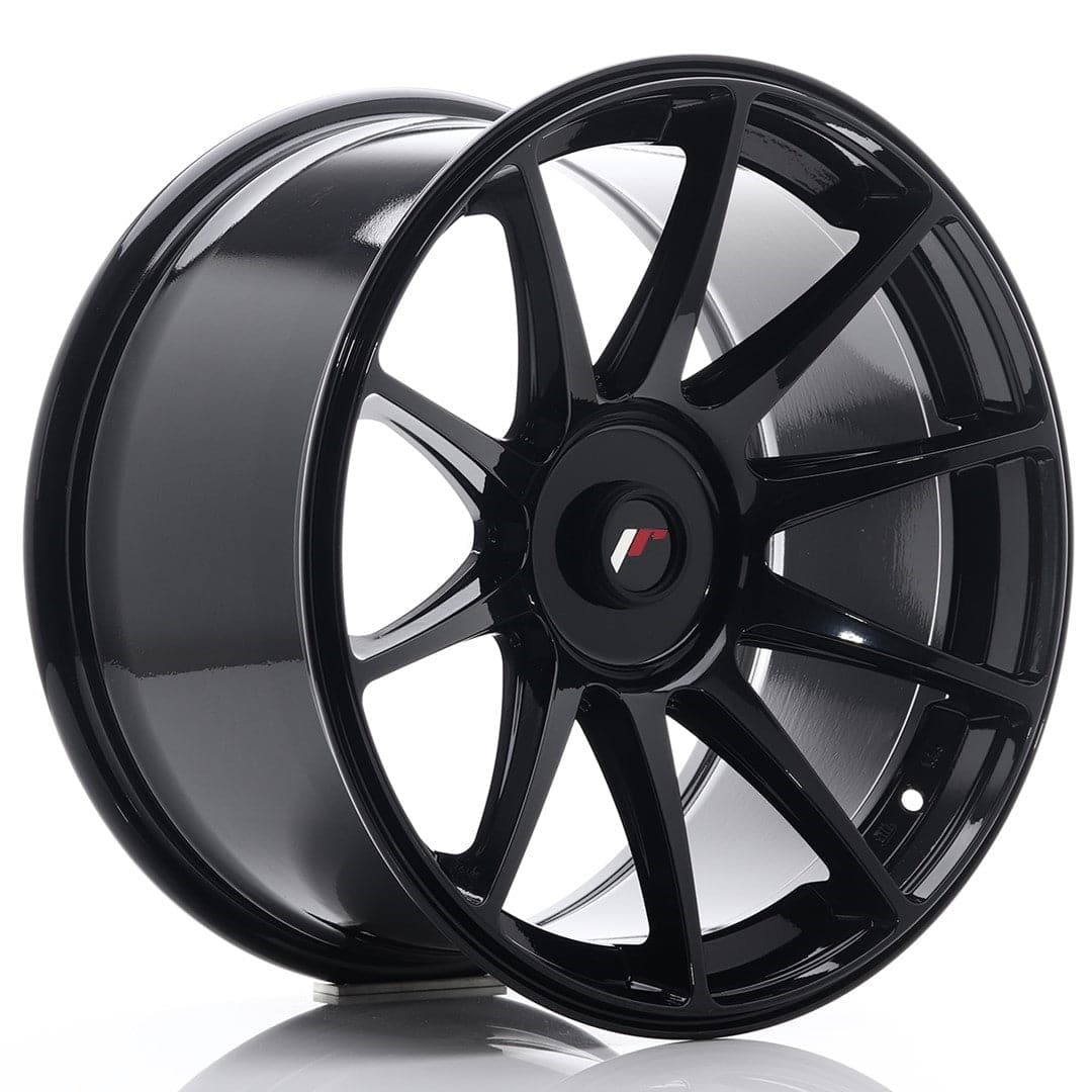Alu kola Japan Racing JR11 18x9,5 ET20-30 BLANK Glossy Black WheelsUp