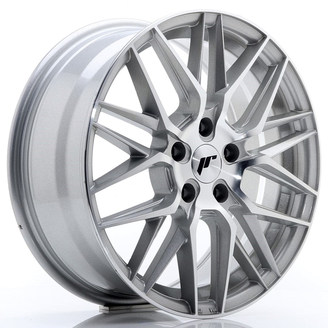 Alu kola Japan Racing JR28 17x7 ET40 5x114,3 Silver Machine Face WheelsUp