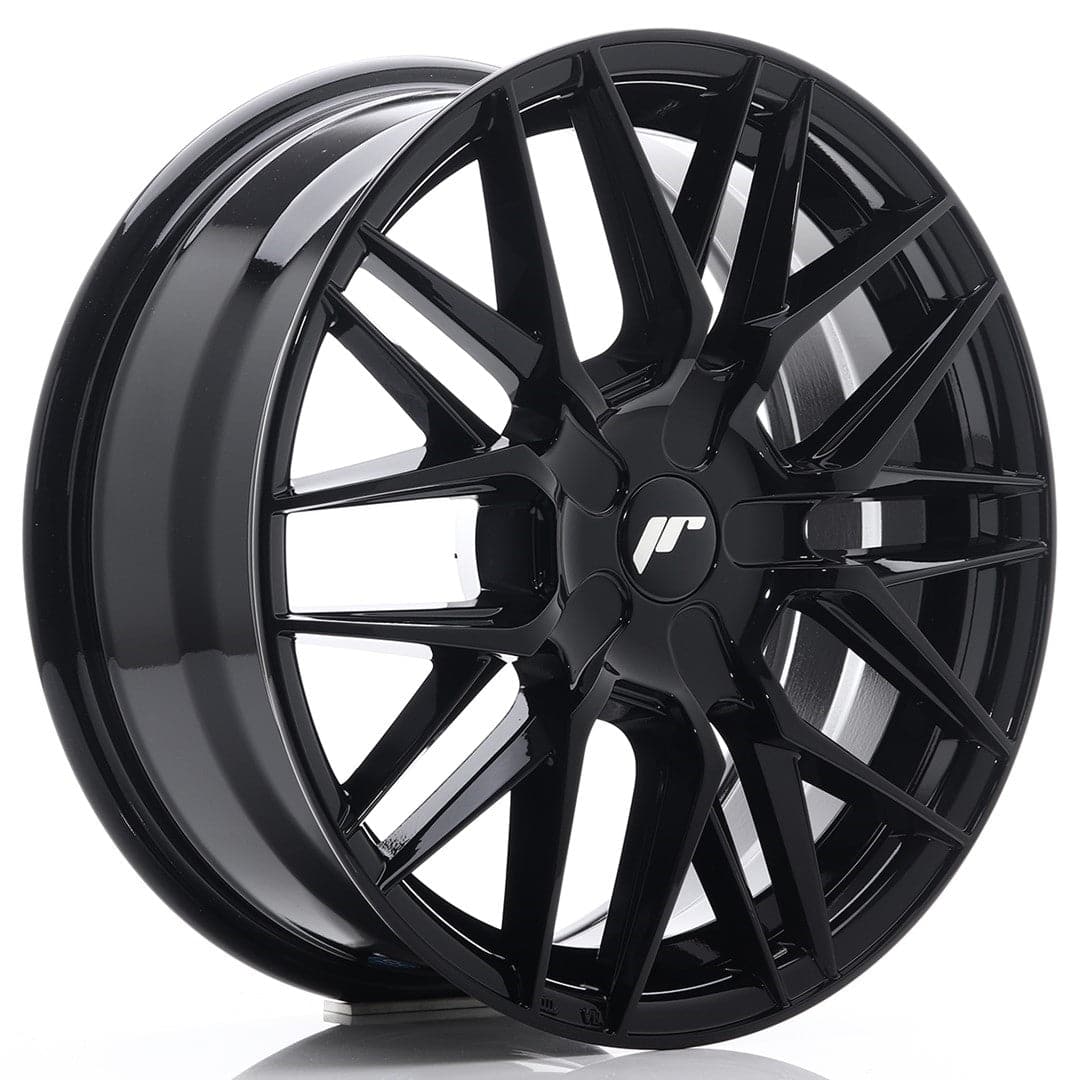 Alu kola Japan Racing JR28 17x7 ET20-45 BLANK Glossy Black WheelsUp