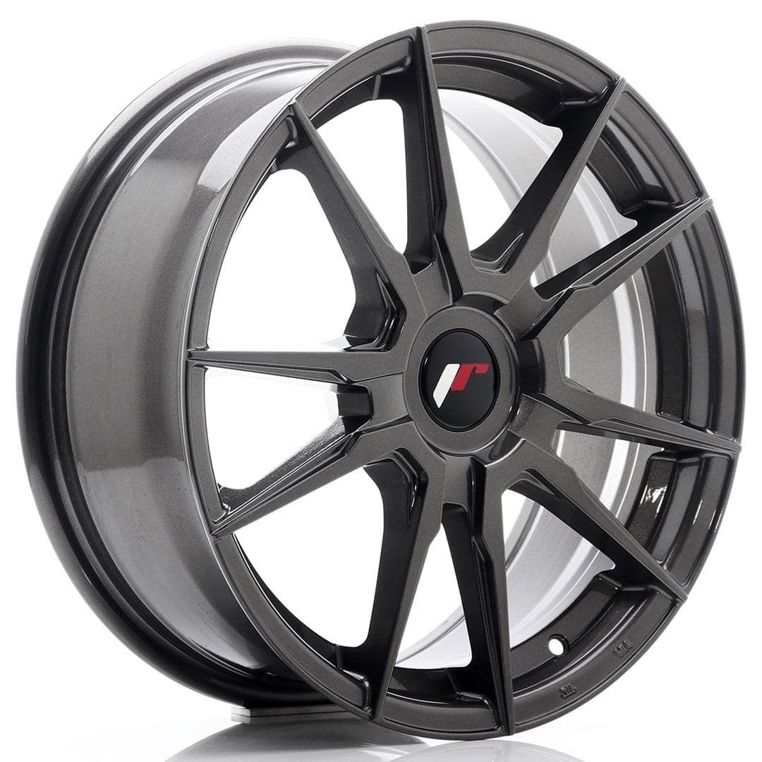 Alu kola Japan Racing JR21 17x7 ET25-40 BLANK Hyper Gray WheelsUp