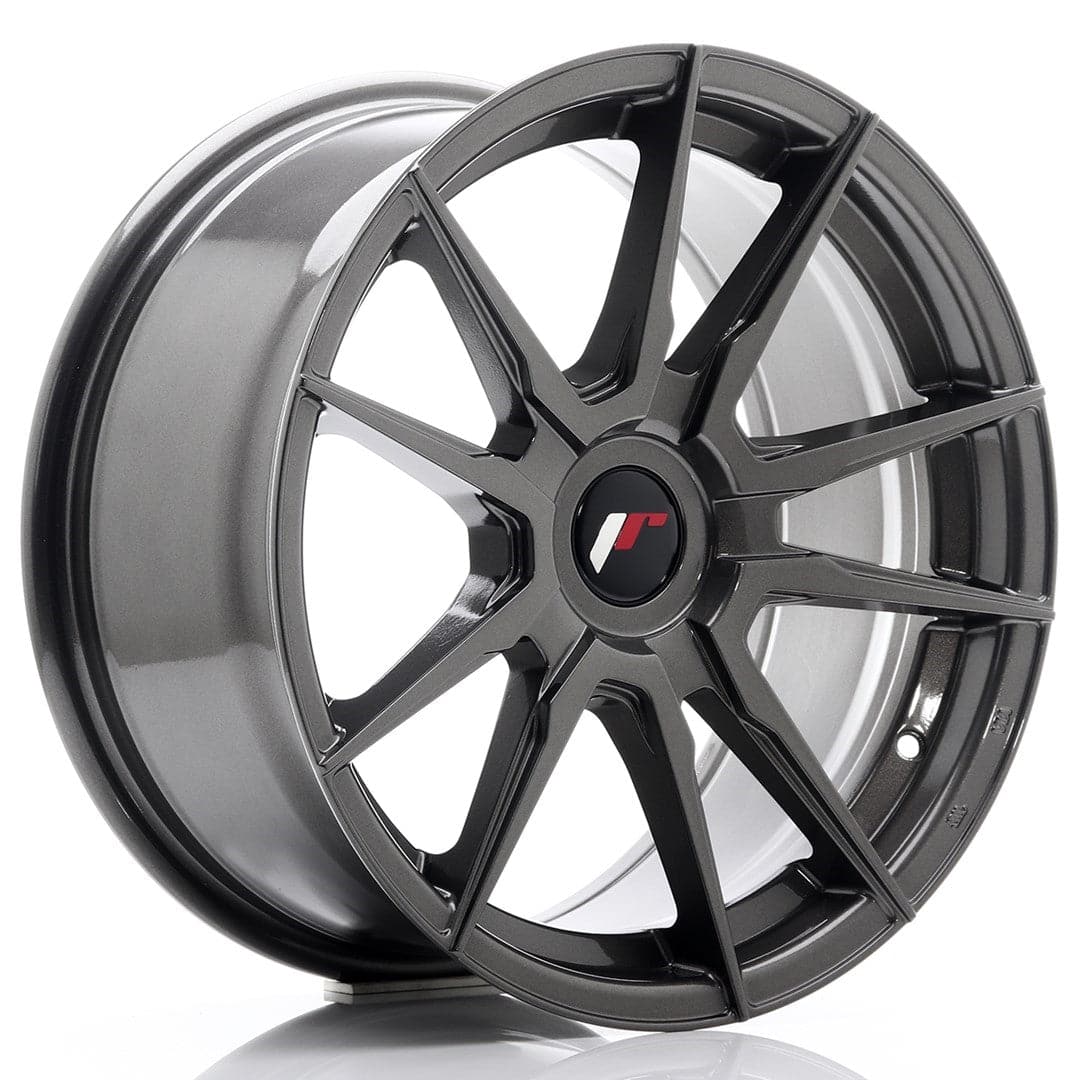 Alu kola Japan Racing JR21 17x8 ET35 BLANK Hyper Gray WheelsUp