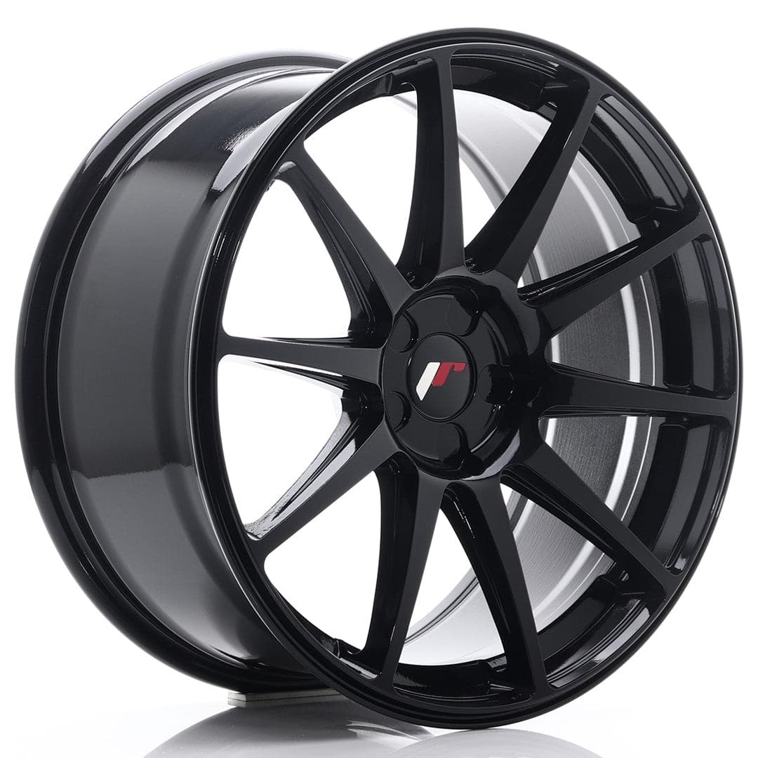 Alu kola Japan Racing JR11 19x8,5 ET25-40 5H BLANK Glossy Black WheelsUp