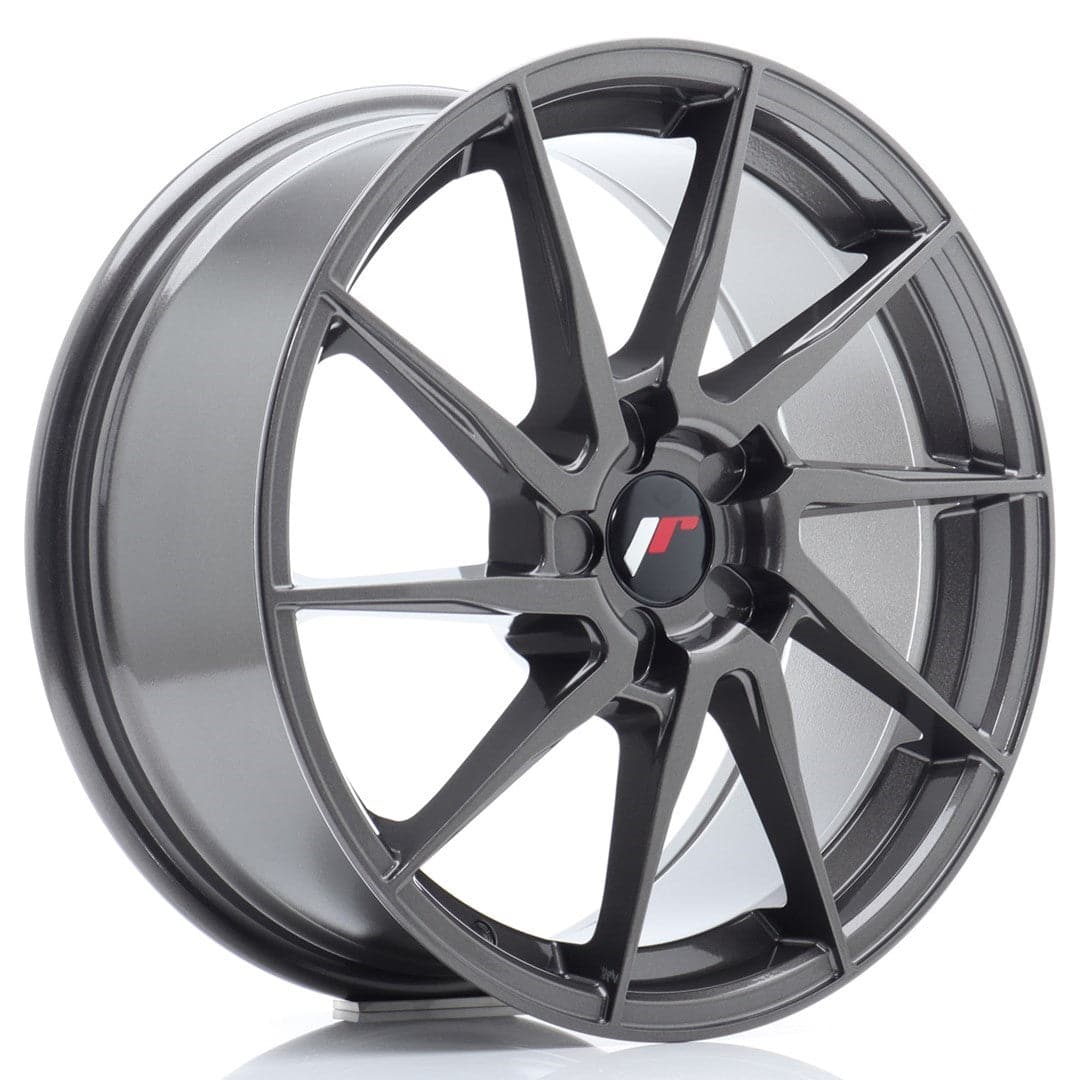 Alu kola Japan Racing JR36 18x8 ET20-52 5H BLANK Hyper Gray WheelsUp