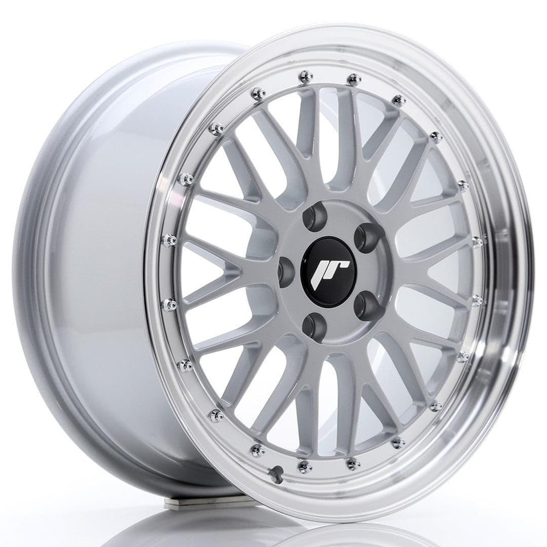 Alu kola Japan Racing JR23 17x8 ET20 5x120 Hyper Silver w/Machined Lip WheelsUp