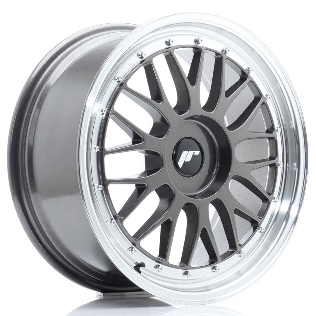 Alu kola Japan Racing JR23 18x8 ET30-45 BLANK Hyper Gray w/Machined Lip WheelsUp