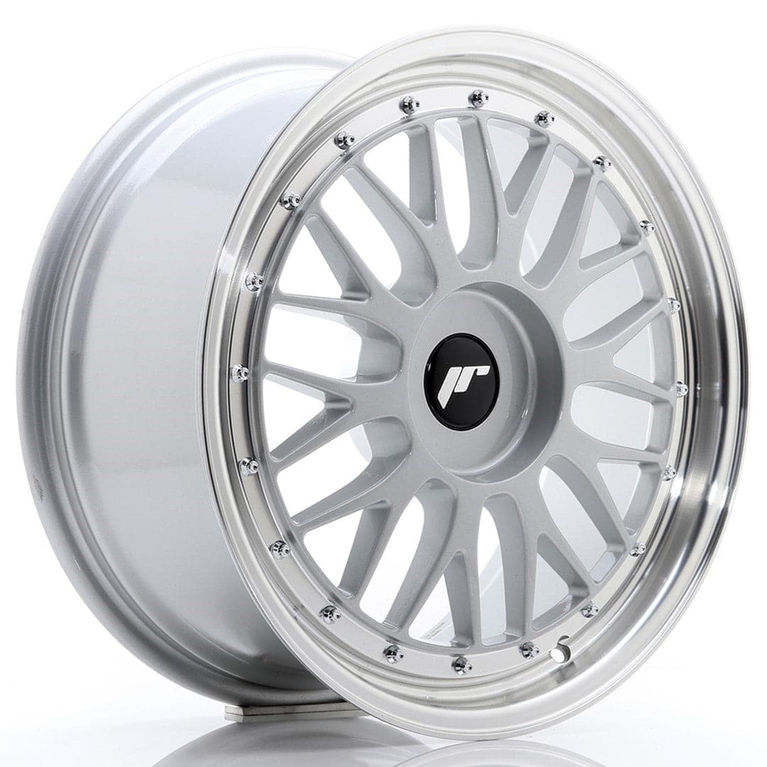 Alu kola Japan Racing JR23 18x8 ET30-45 BLANK Hyper Silver w/Machined Lip WheelsUp