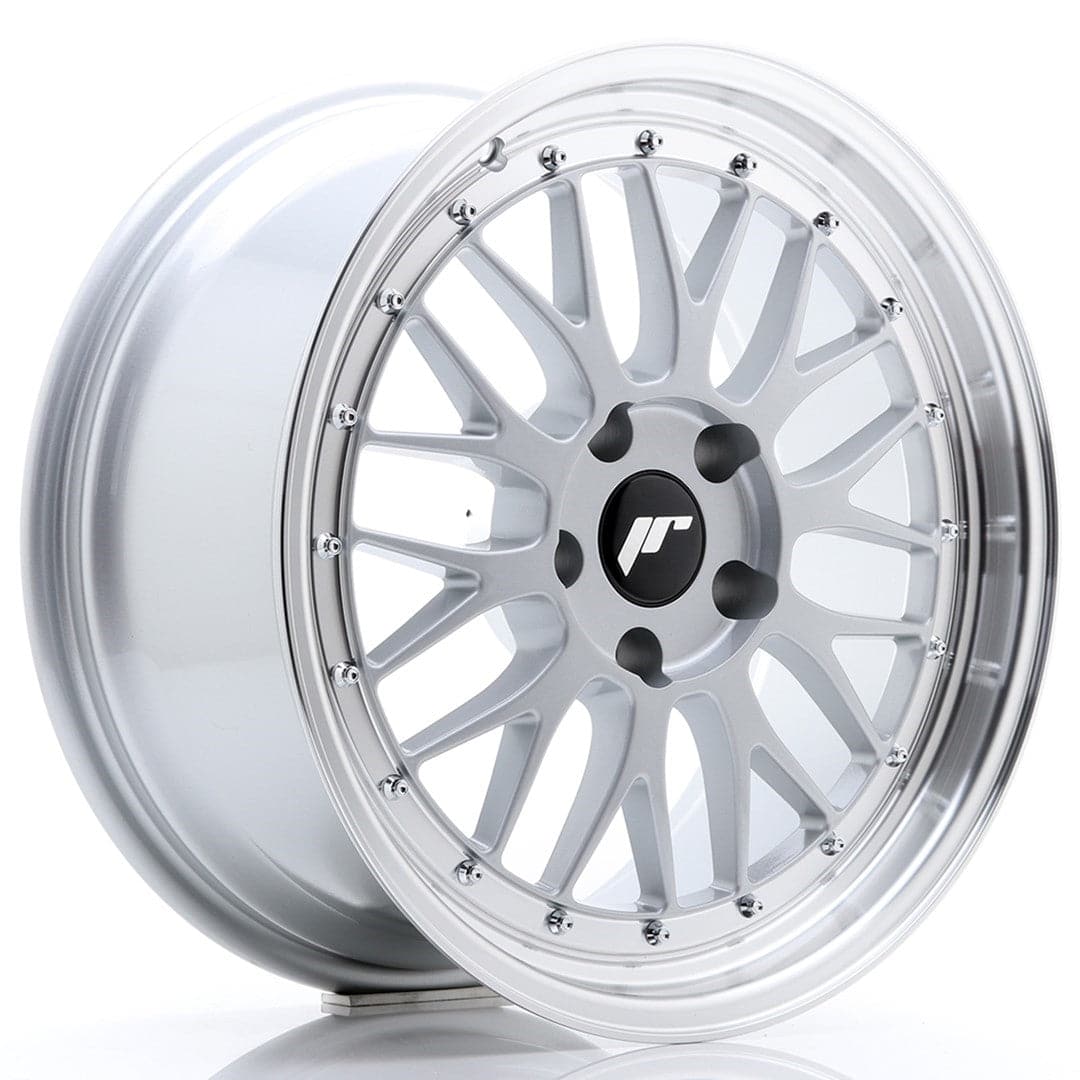 Alu kola Japan Racing JR23 18x8,5 ET25 5x120 Hyper Silver w/Machined Lip WheelsUp