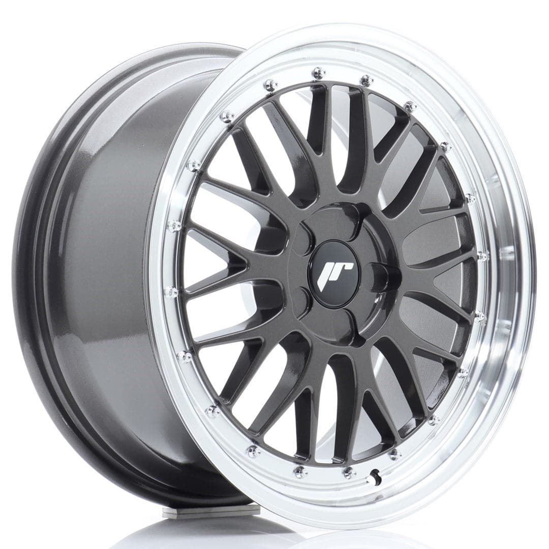 Alu kola Japan Racing JR23 18x8,5 ET25-48 5H BLANK Hyper Gray w/Machined Lip WheelsUp