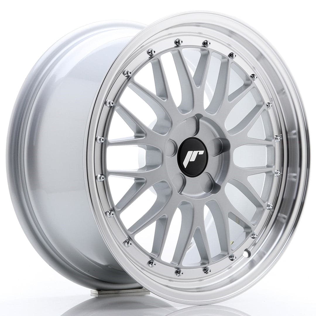 Alu kola Japan Racing JR23 18x8,5 ET25-48 5H BLANK Hyper Silver w/Machined Lip WheelsUp