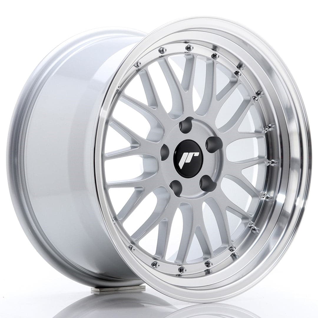 Alu kola Japan Racing JR23 18x9,5 ET35 5x120 Hyper Silver w/Machined Lip WheelsUp