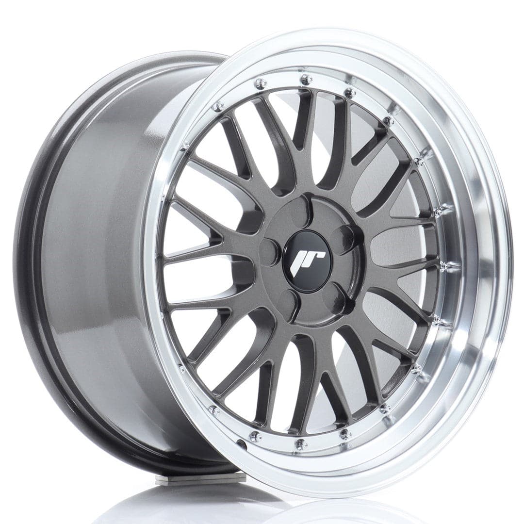 Alu kola Japan Racing JR23 18x9,5 ET25-48 5H BLANK Hyper Gray w/Machined Lip WheelsUp