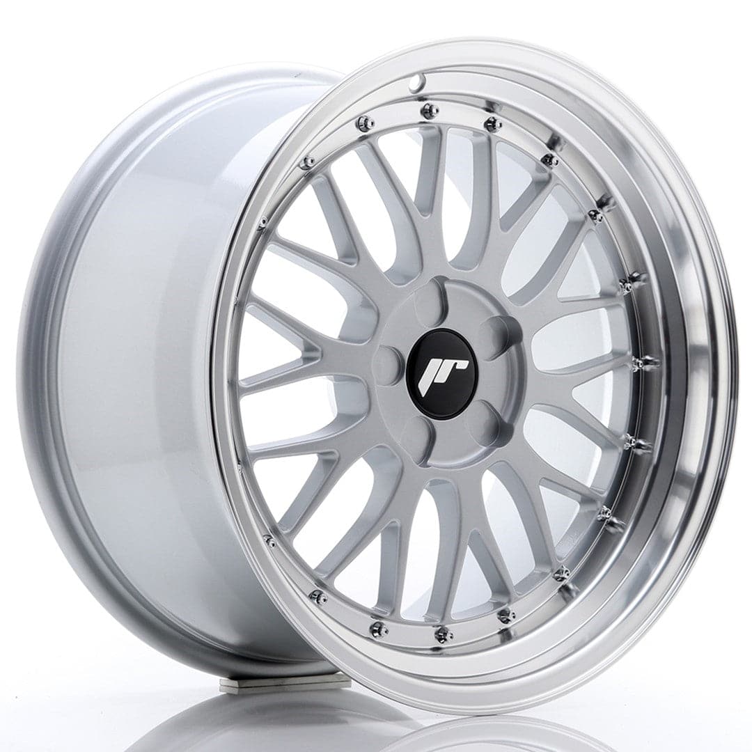 Alu kola Japan Racing JR23 18x9,5 ET25-48 5H BLANK Hyper Silver w/Machined Lip WheelsUp