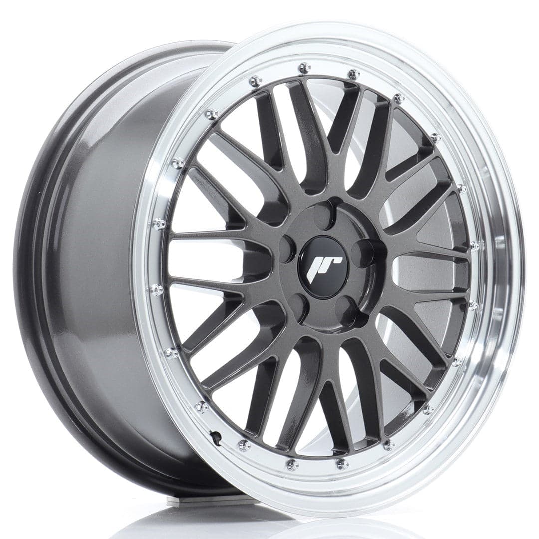 Alu kola Japan Racing JR23 19x8,5 ET20-50 5H BLANK Hyper Gray w/Machined Lip WheelsUp