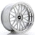 Alu kola Japan Racing JR23 20x10,5 ET15-25 5H BLANK Hyper Silver w/Machined Lip