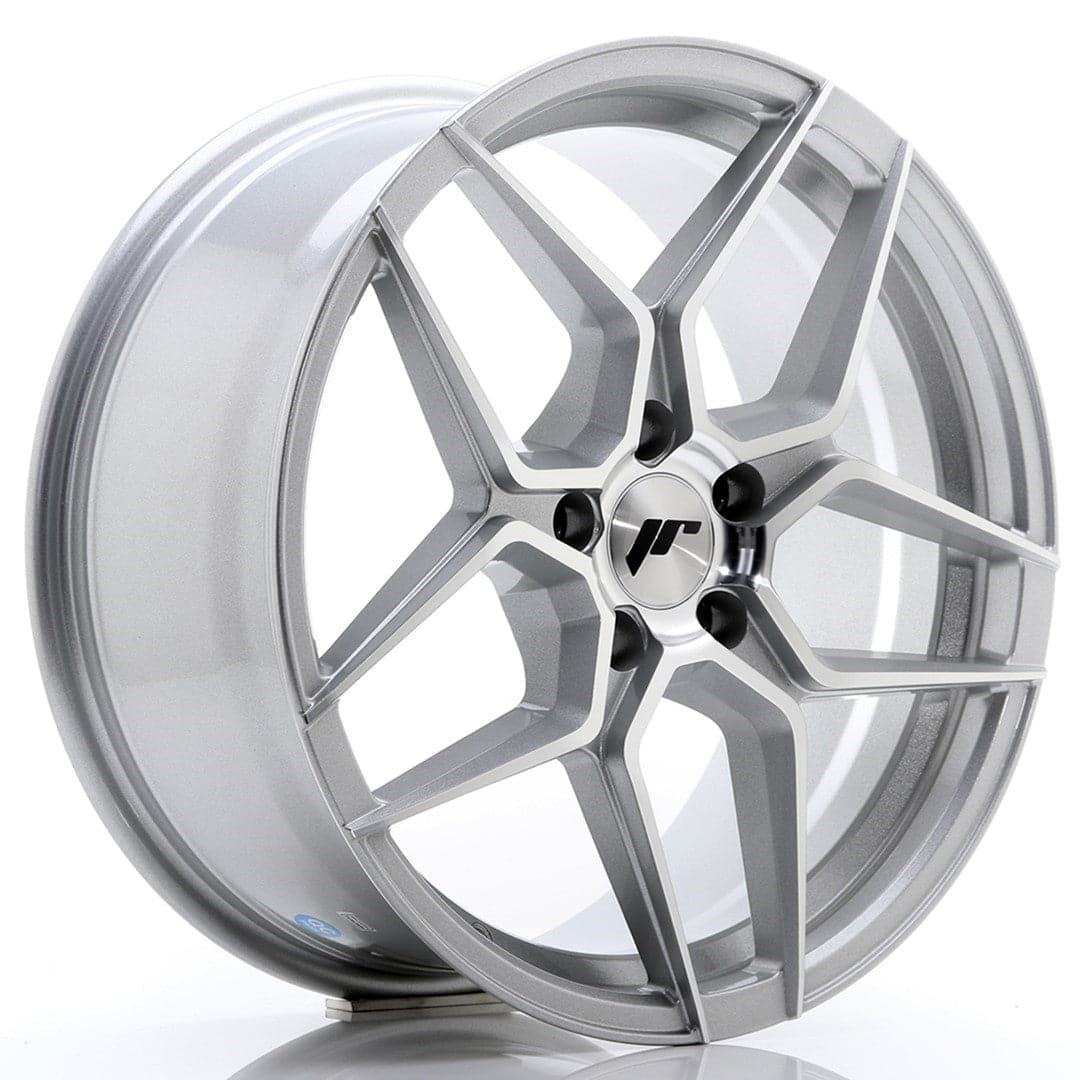 Alu kola Japan Racing JR34 18x8 ET35 5x120 Silver Machined Face WheelsUp
