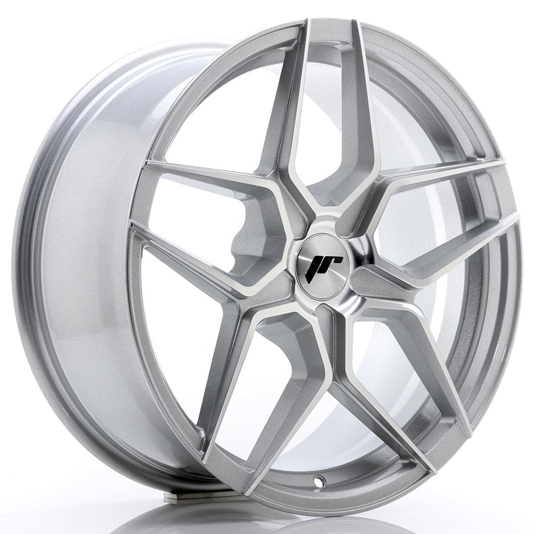 Alu kola Japan Racing JR34 18x8 ET20-42 5H BLANK Silver Machined Face WheelsUp