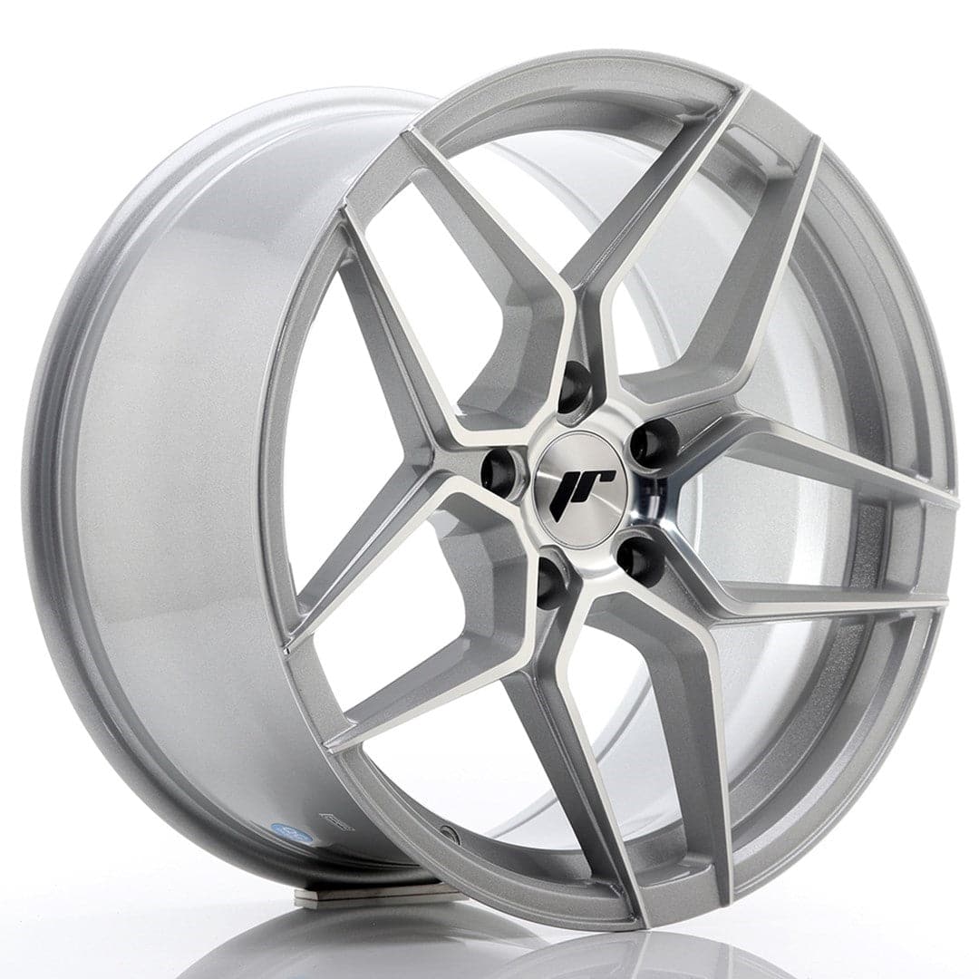 Alu kola Japan Racing JR34 18x9 ET35 5x120 Silver Machined Face WheelsUp