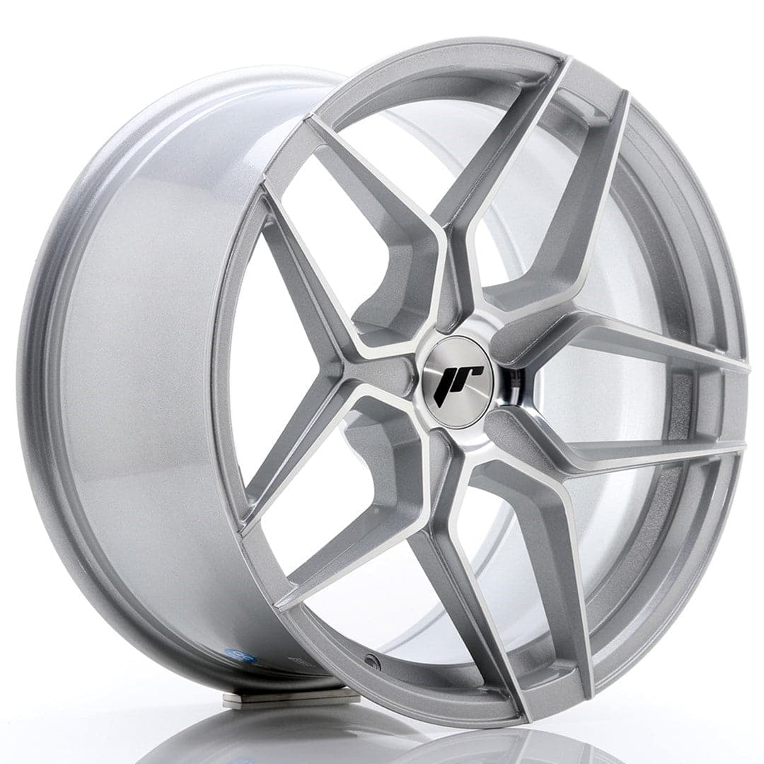 Alu kola Japan Racing JR34 18x9 ET20-42 5H BLANK Silver Machined Face WheelsUp