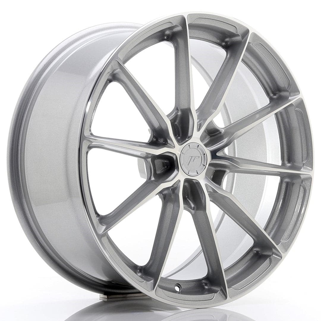 Alu kola Japan Racing JR37 19x8,5 ET20-45 5H BLANK Silver Machined Face WheelsUp