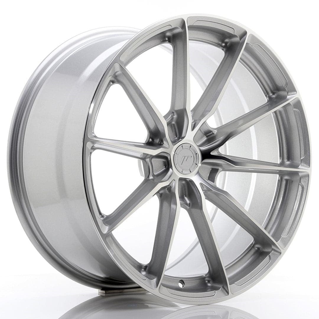 Alu kola Japan Racing JR37 20x10 ET20-45 5H BLANK Silver Machined Face WheelsUp