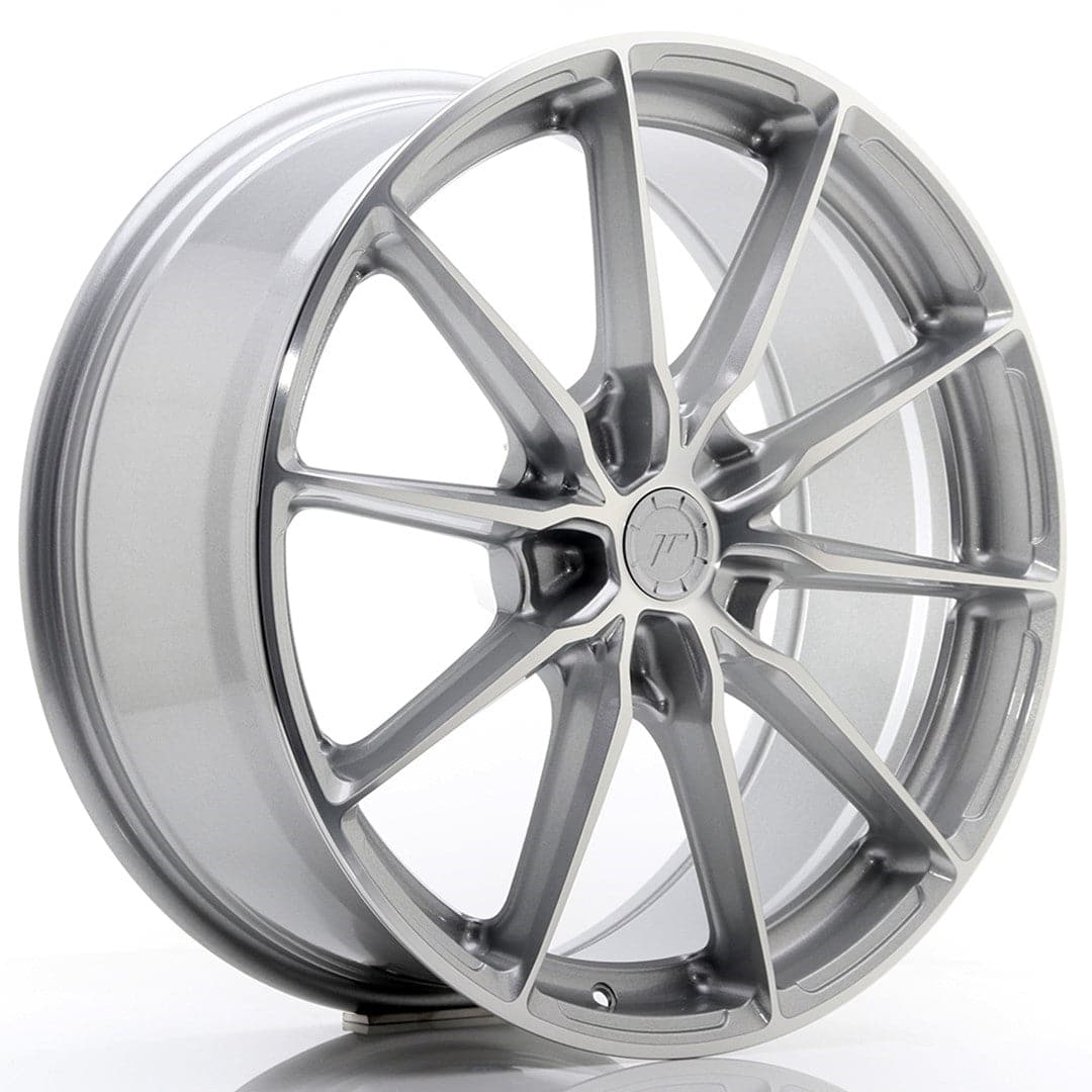 Alu kola Japan Racing JR37 20x8,5 ET20-45 5H BLANK Silver Machined Face WheelsUp