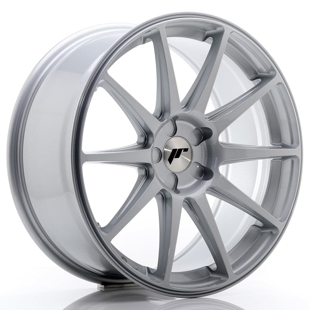 Alu kola Japan Racing JR11 19x8,5 ET25-40 5H BLANK Hyper Silver WheelsUp