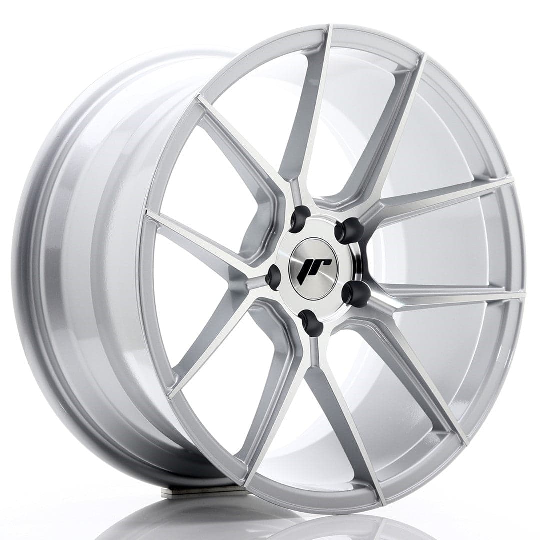 Alu kola Japan Racing JR30 19x9,5 ET40 5x120 Silver Machined Face WheelsUp