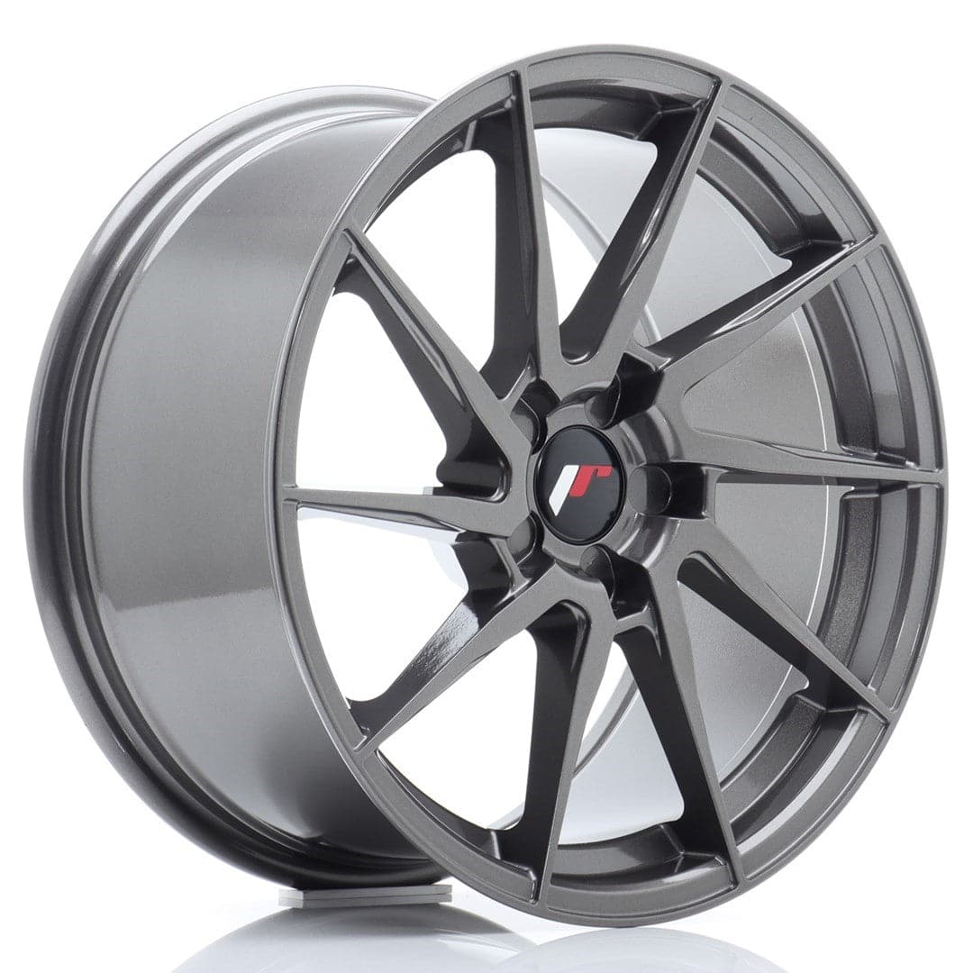 Alu kola Japan Racing JR36 18x9 ET20-48 5H BLANK Hyper Gray WheelsUp