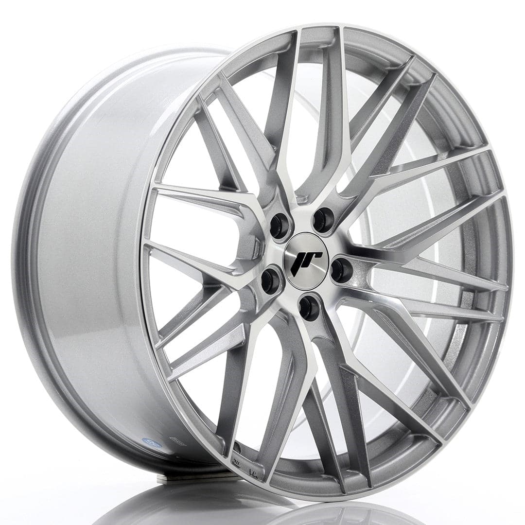 Alu kola Japan Racing JR28 20x10 ET40 5x120 Silver Machined Face WheelsUp