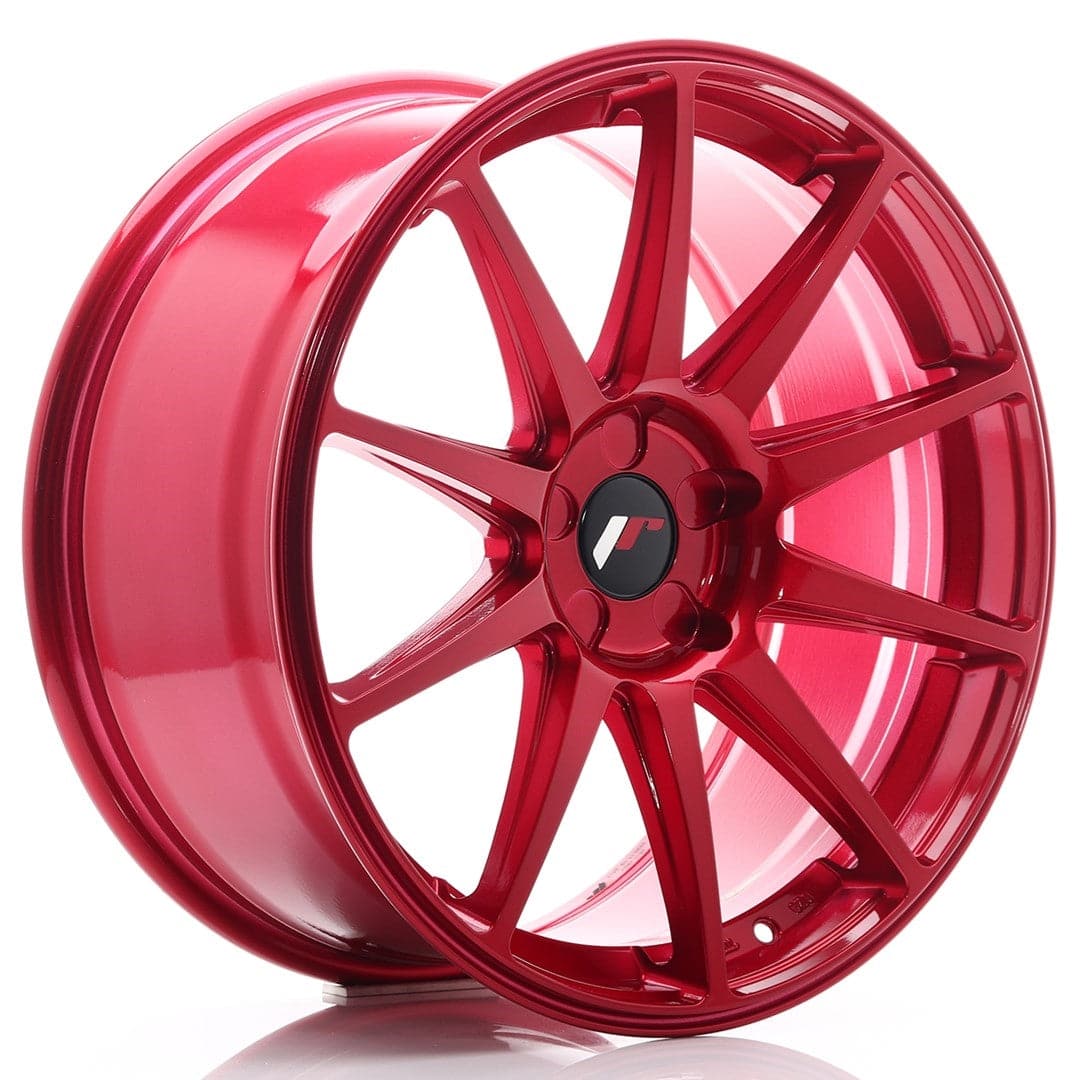 Alu kola Japan Racing JR11 19x8,5 ET25-40 5H BLANK Platinum Red WheelsUp