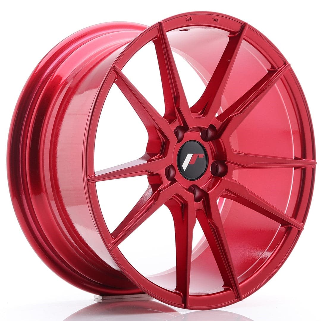 Alu kola Japan Racing JR21 18x8,5 ET40 5x114,3 Platinum Red WheelsUp