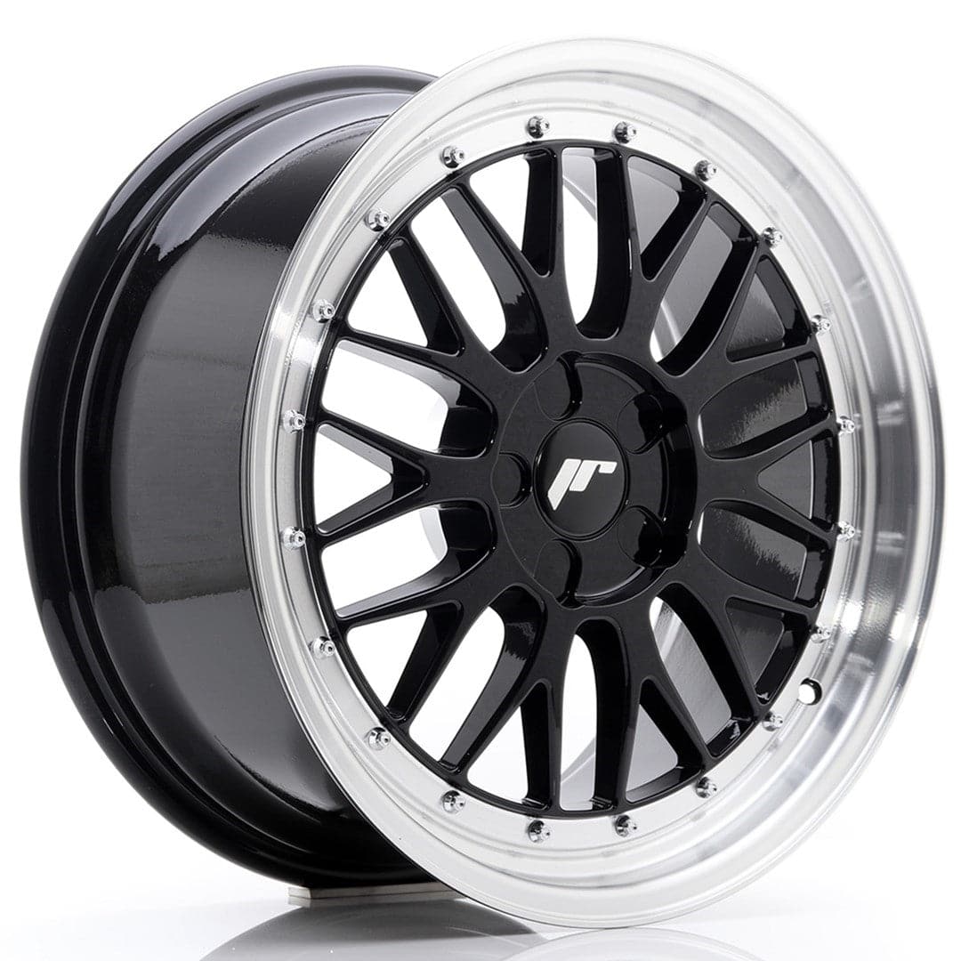 Alu kola Japan Racing JR23 18x8,5 ET25-48 5H BLANK Gloss Black w/Machined Lip WheelsUp