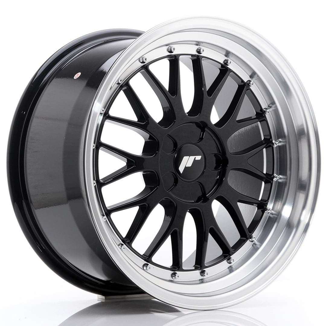 Alu kola Japan Racing JR23 18x9,5 ET25-48 5H BLANK Gloss Black w/Machined Lip WheelsUp