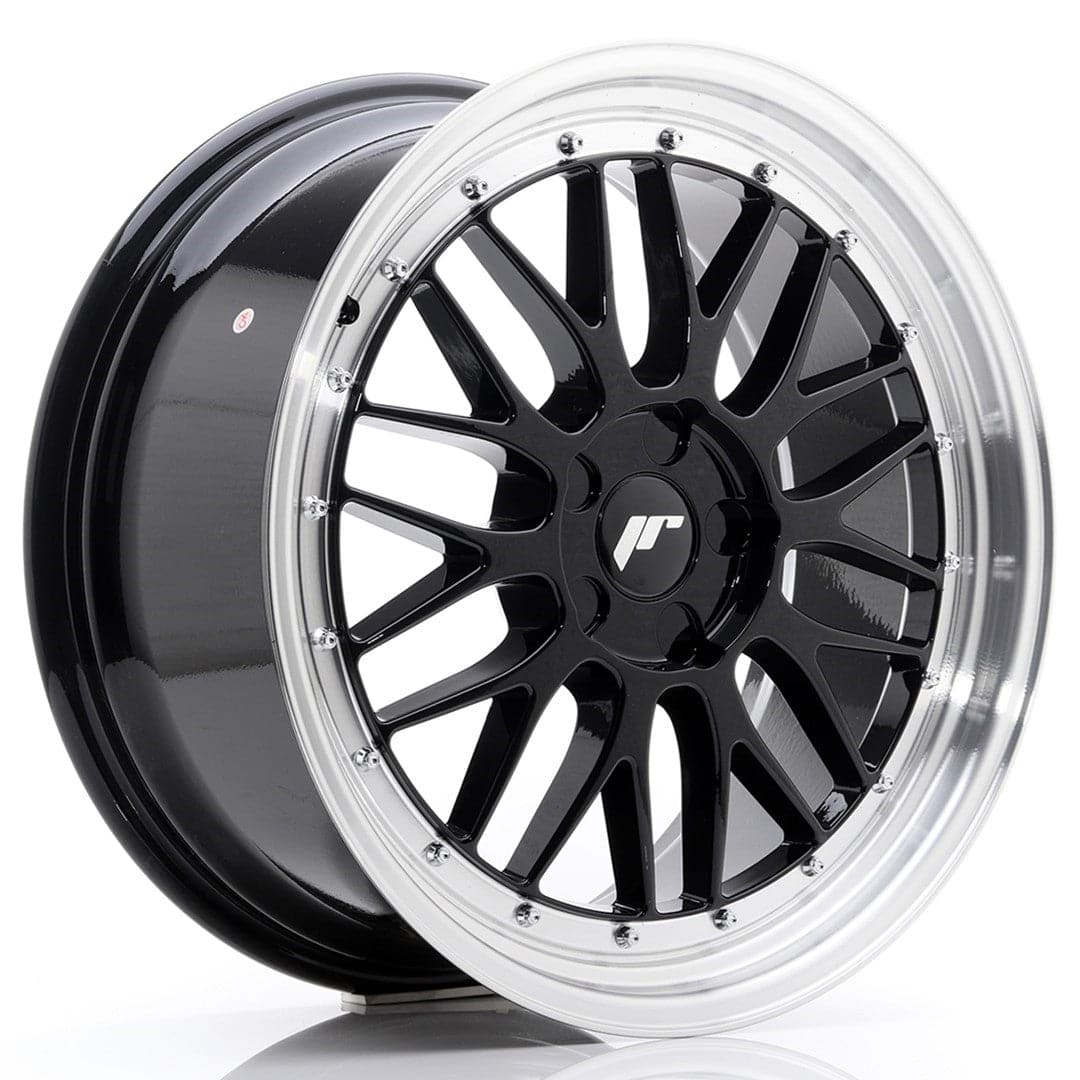 Alu kola Japan Racing JR23 19x8,5 ET20-50 5H BLANK Gloss Black w/Machined Lip WheelsUp
