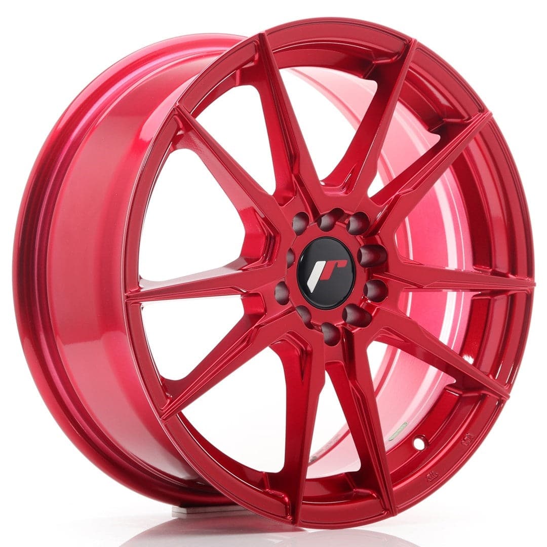 Alu kola Japan Racing JR21 17x7 ET40 5x100/114 Platinum Red WheelsUp