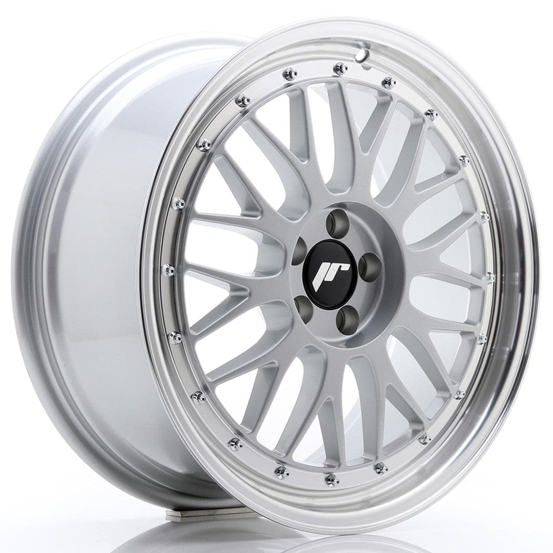 Alu kola Japan Racing JR23 18x8 ET40 5x112 Hyper Silver w/Machined Lip WheelsUp